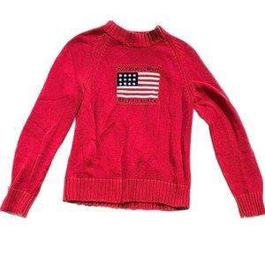 *the* iconic pinterest famous ralph lauren american flag sweater!